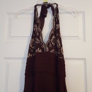 Signature by Robbie Bee Halter Dress Size 6